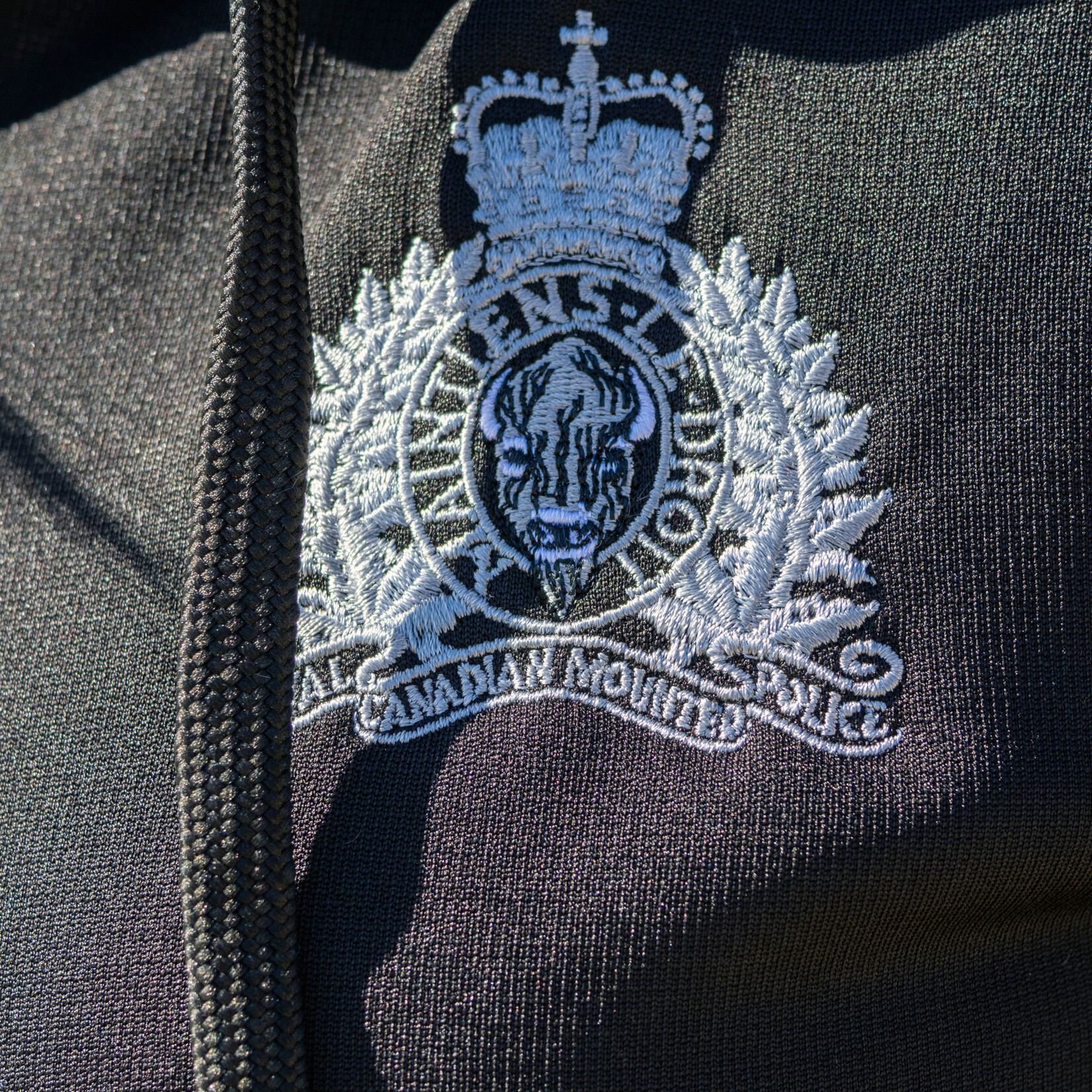 RCMP Crest Full Zip Sweater