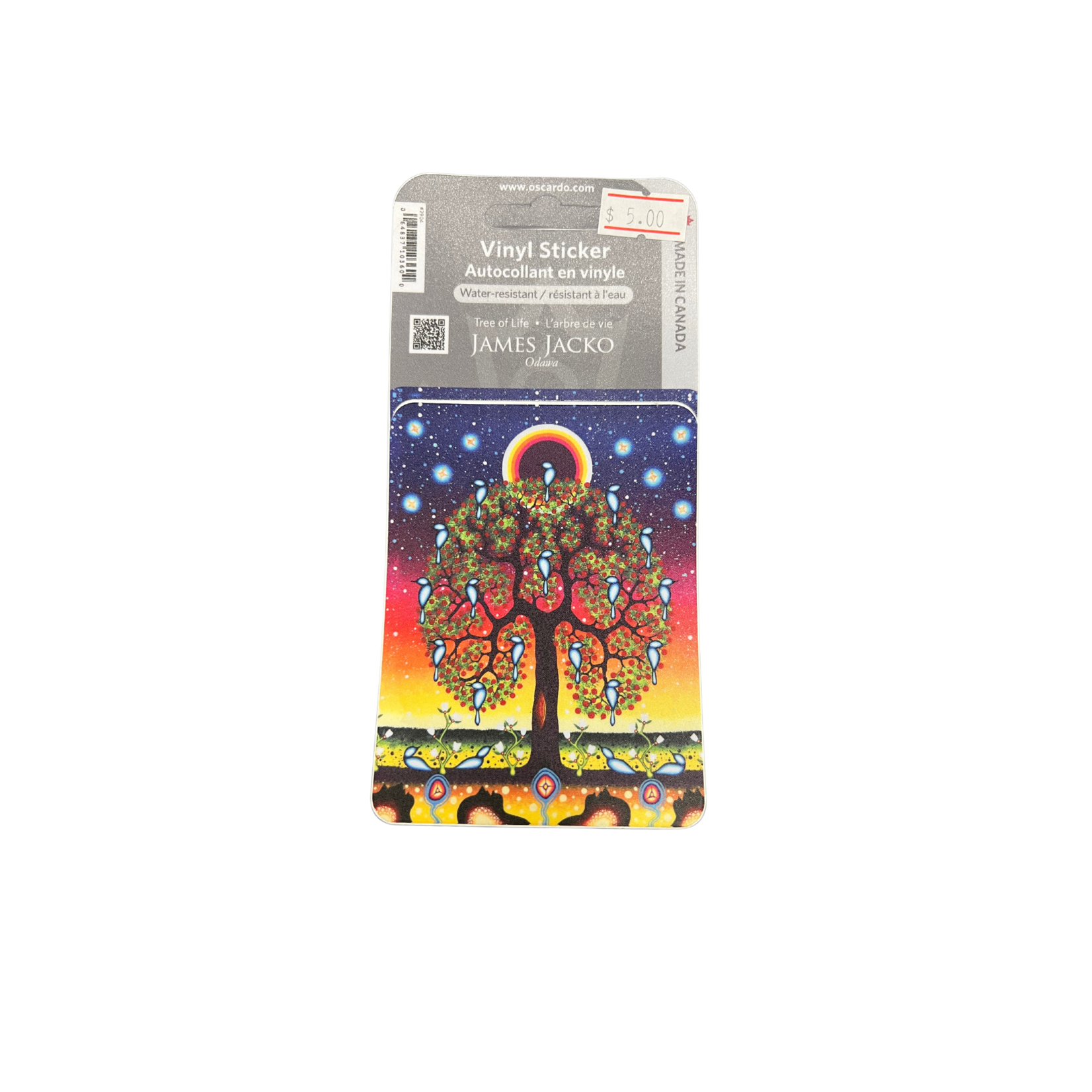 Canadian Indigenous Artists Vinyl Stickers