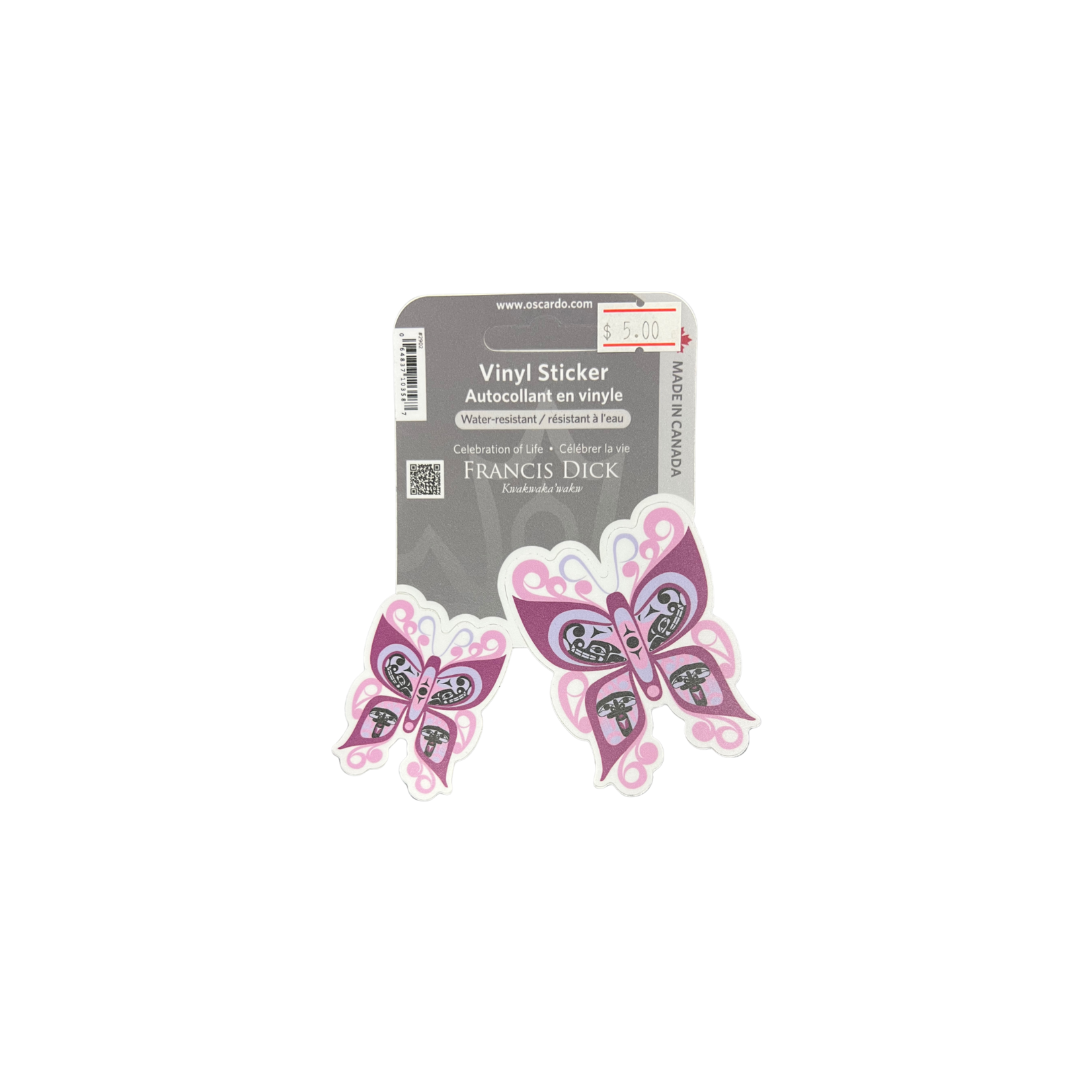 Canadian Indigenous Artists Vinyl Stickers