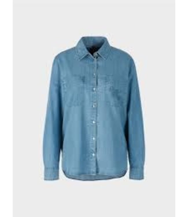 MARC CAIN "Rethink Together" Denim Shirt