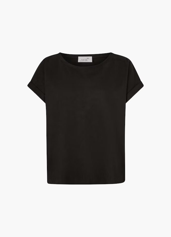 Velour Boxy T-Shirt