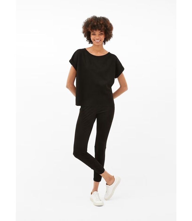 JUVIA T-Shirt Boxy en Velours