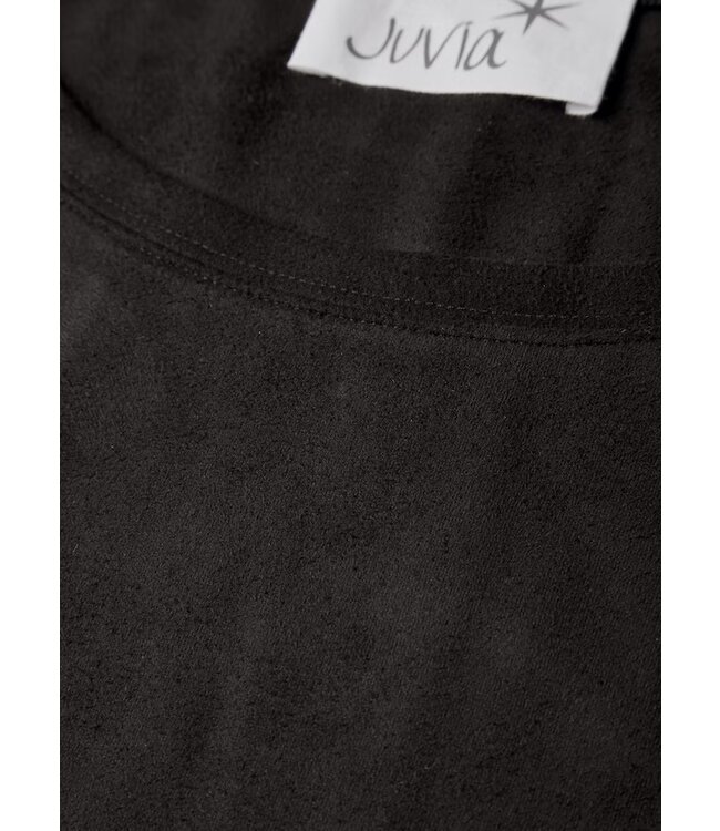 JUVIA Velour Boxy T-Shirt