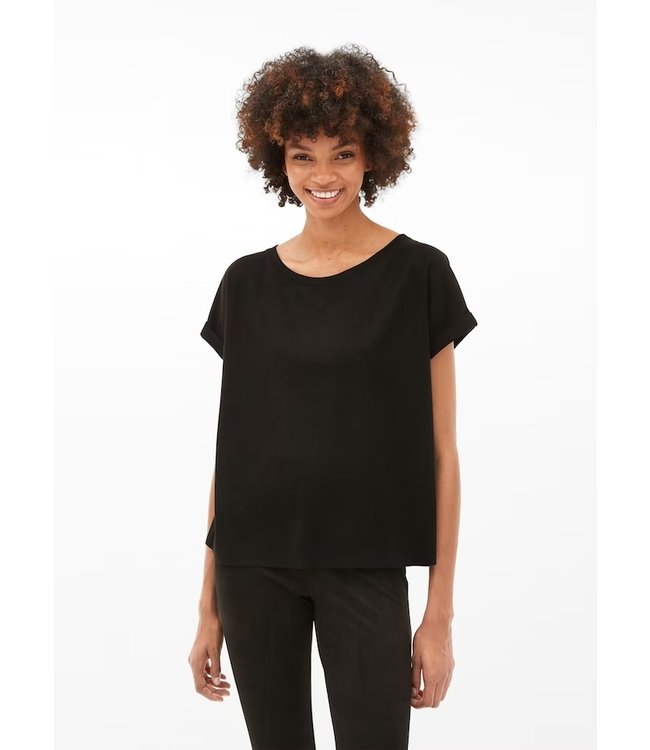 JUVIA T-Shirt Boxy en Velours