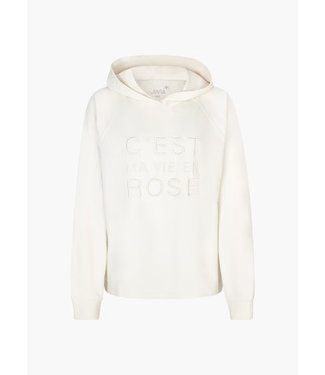 JUVIA Fleece Hoodie C'est Ma Vie En Rose