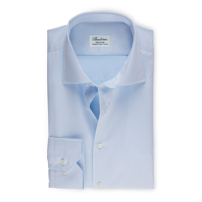 STENSTROMS Fitted Body Twill Shirt