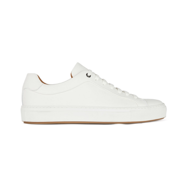 HUGO BOSS Italian-Crafted Leather Trainers