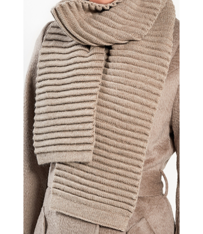 SENTALER Ribbed Scarf
