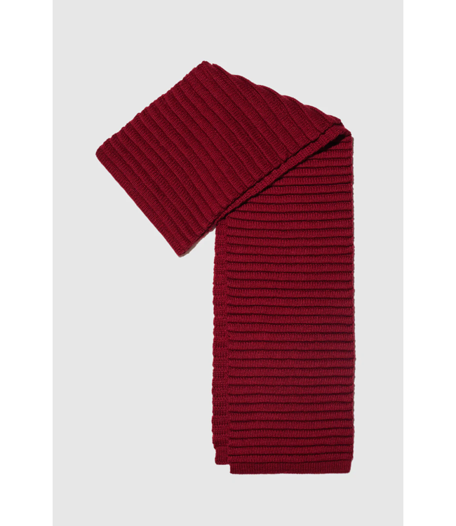 SENTALER Ribbed Scarf