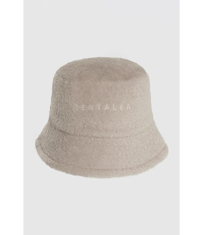 SENTALER Bouclé Alpaca Bucket Hat