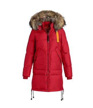 Scarlet Long Bear Parka