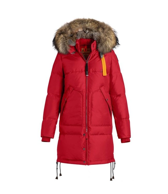 Scarlet Long Bear Parka