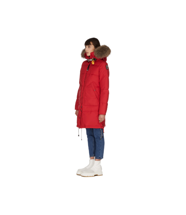 Scarlet Long Bear Parka