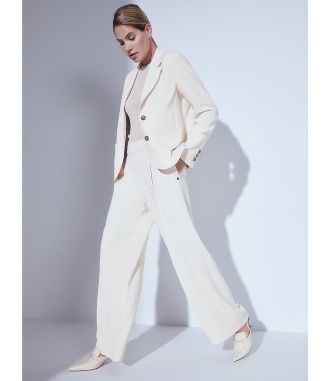 MARC CAIN Pull en laine avec détails