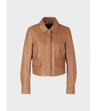 MARC CAIN “Rethink Together” Soft Leather Jacket