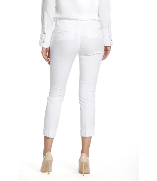 Pantalon chino blanc Jaqueline Curvie