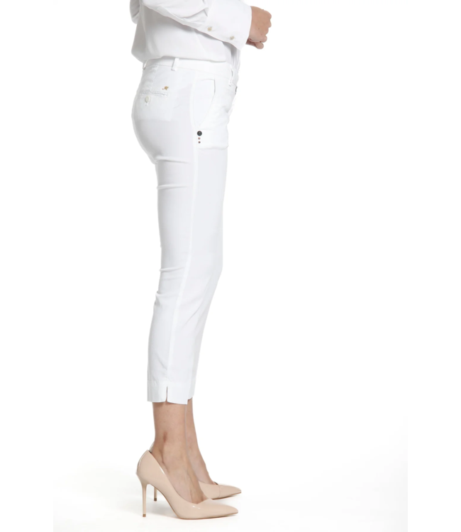 Pantalon chino blanc Jaqueline Curvie