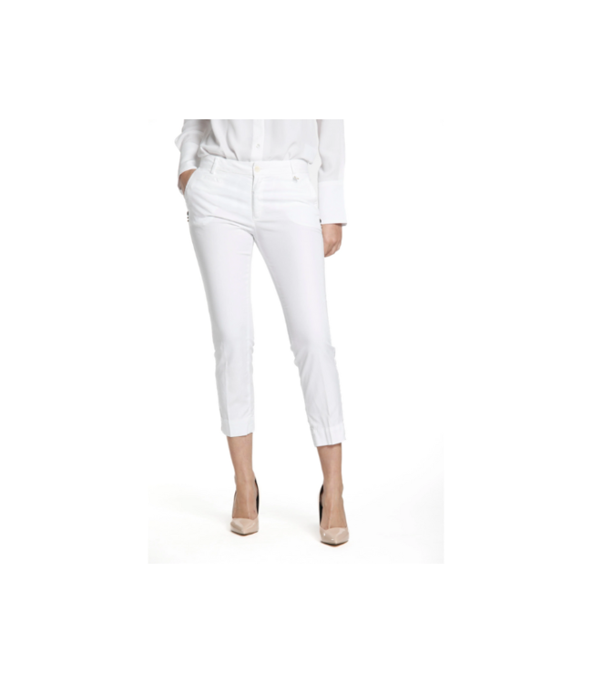 Pantalon chino blanc Jaqueline Curvie