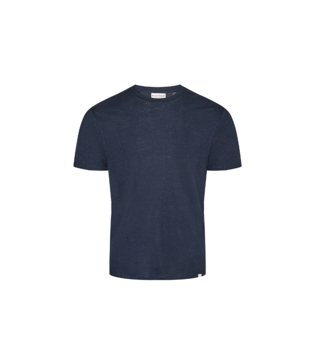 Bruun & Stengade T-shirt bleu marine