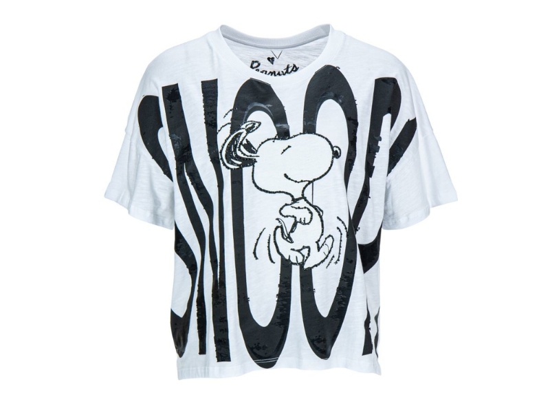 Big Snoopy Wording T-Shirt