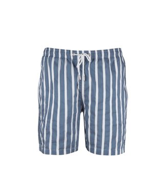 STENSTROMS Blue Striped Swim Shorts