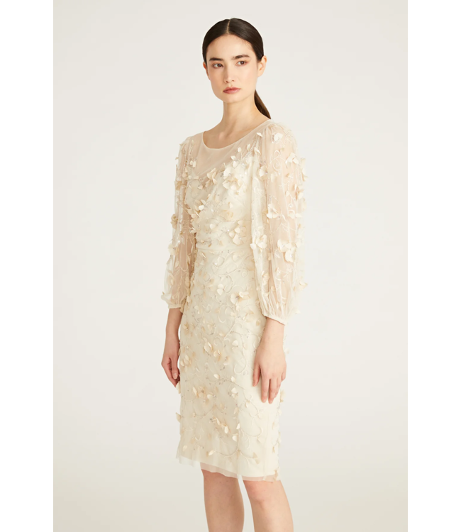 Theia Robe de Cocktail Perlée Jessa