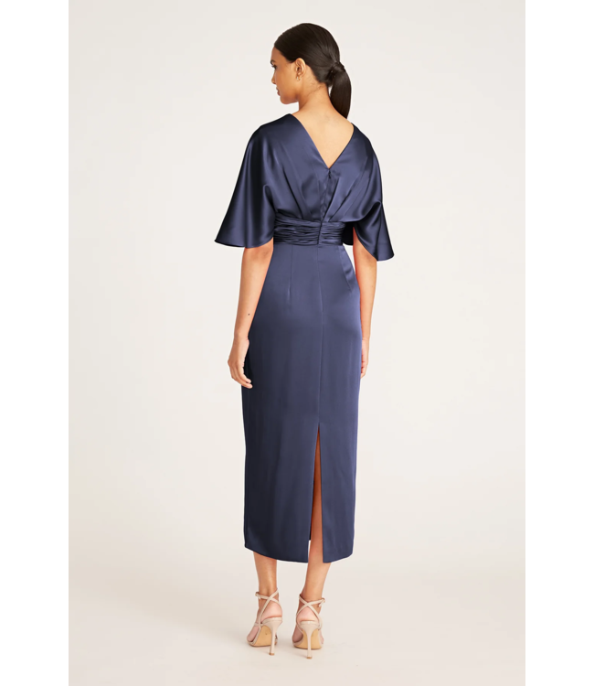 Theia Lucia Kimono Midi Dress