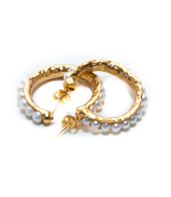 RM KANDY Anneaux en Perles Emily