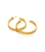 RM KANDY Jenna Large Chain Hoop Earrings