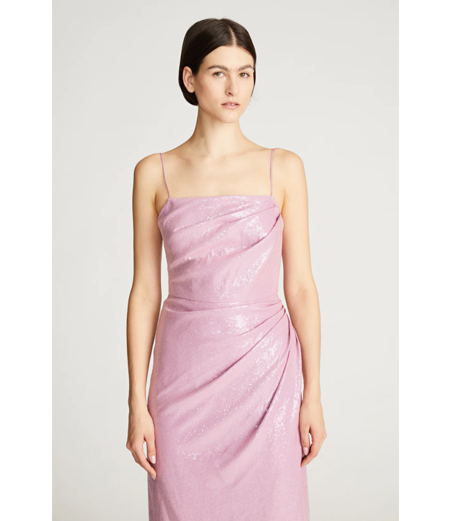 Halston Alania Gown in Stretch Sequin
