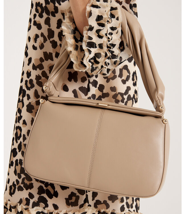 MARC CAIN Twisted Handle Shoulder Bag