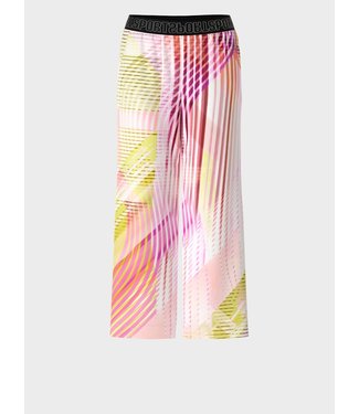 MARC CAIN Colorful Striped Pants in a Casual Fit