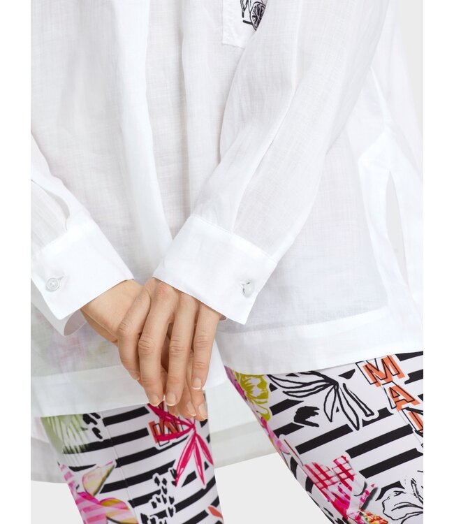 MARC CAIN Blouse with Placed Print