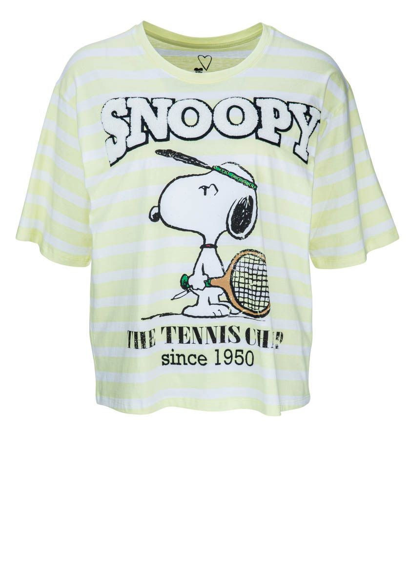 Snoopy Striped T-Shirt