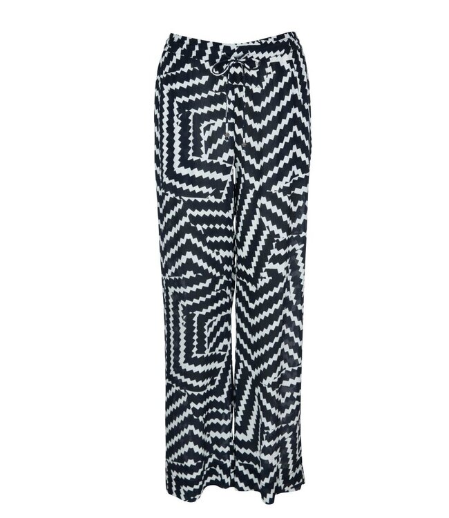 PRINCESS GOES HOLLYWOOD Trousers with Graphic Print