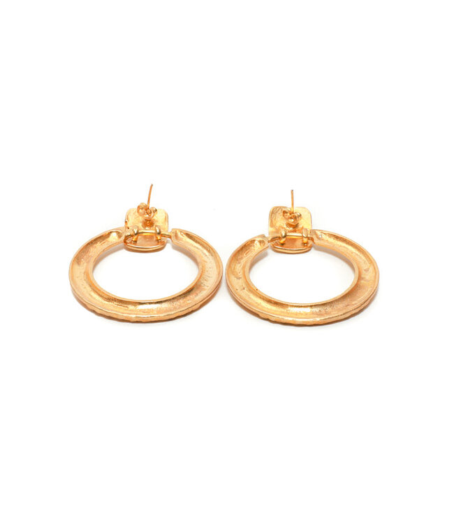 RM KANDY Iman Statement Hoop Earrings