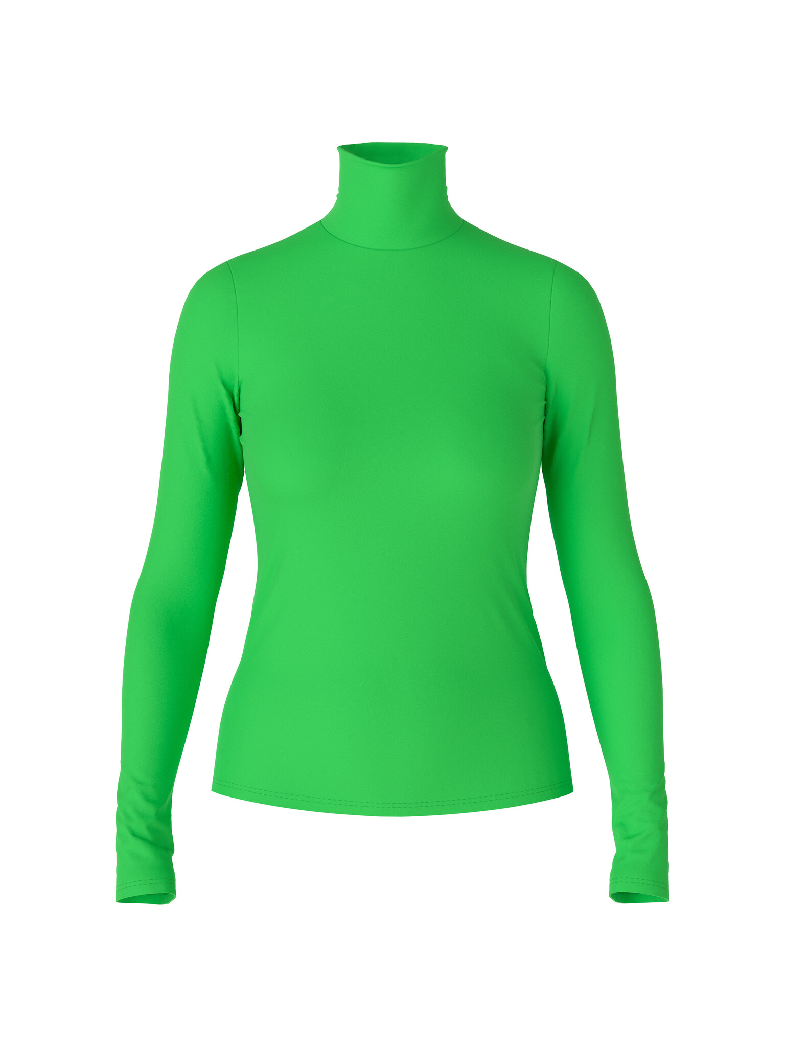 T-shirt with Roll Neck