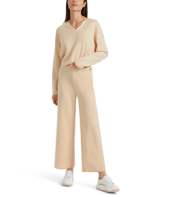 MARC CAIN Wool knit trousers