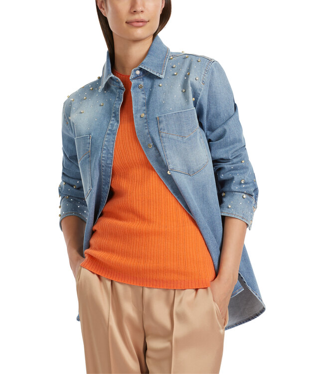 MARC CAIN Denim Blouse