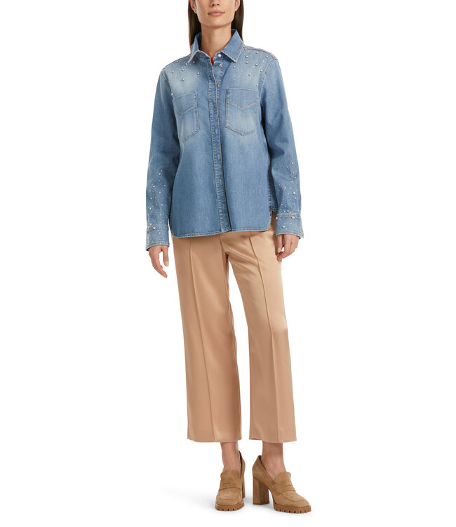 MARC CAIN Denim Blouse