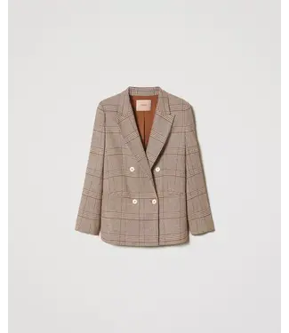 TWINSET Blazer à carreaux