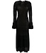 TWINSET Robe midi en maille Pointelle