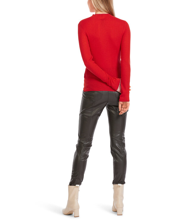 MARC CAIN High-Neck Long Sleeve Top