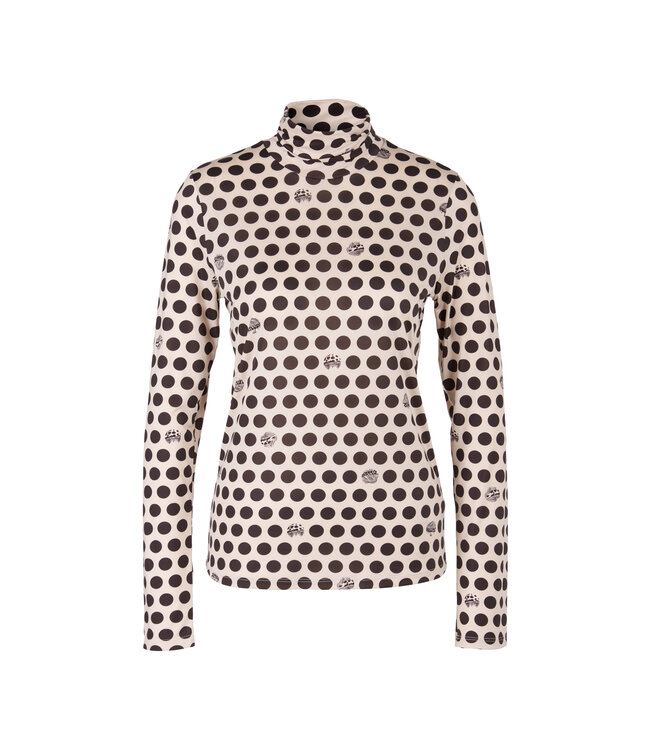 MARC CAIN Dotted Turtle Neck