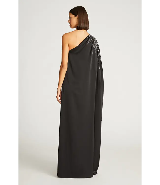 Halston ROBE CHAYA EN SATIN
