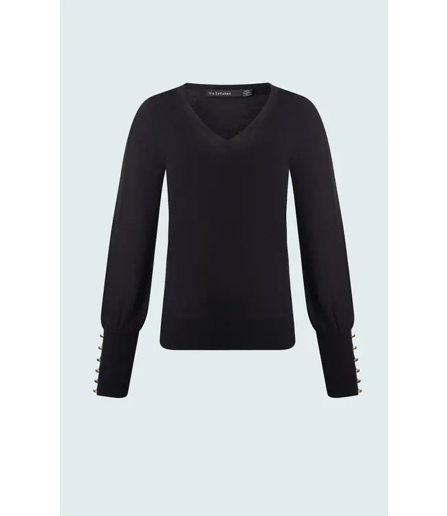 IRIS Merino blend v-neck sweater