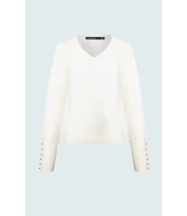 IRIS Merino blend v-neck sweater