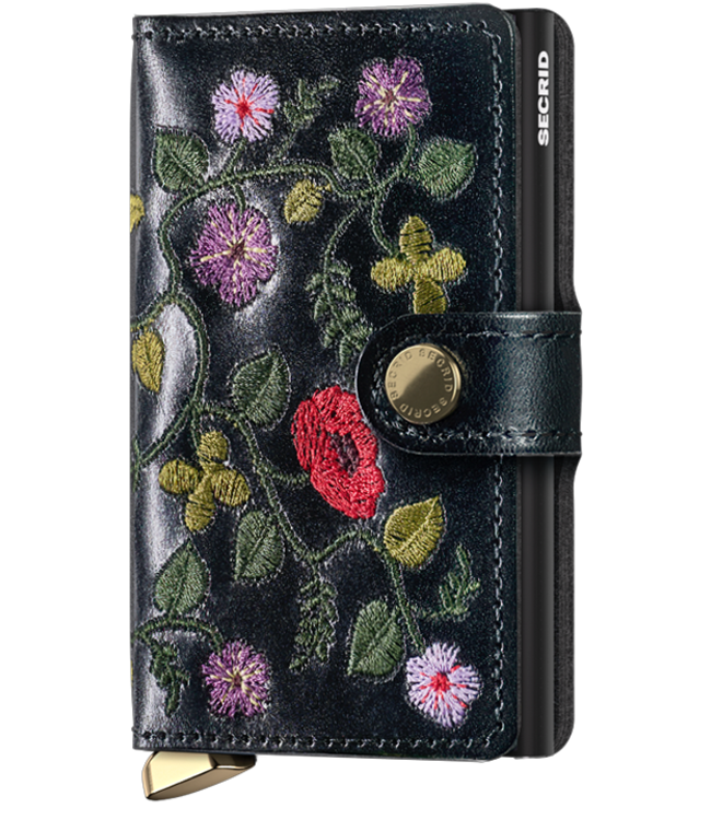 SECRID Miniwallet Stitch Floral