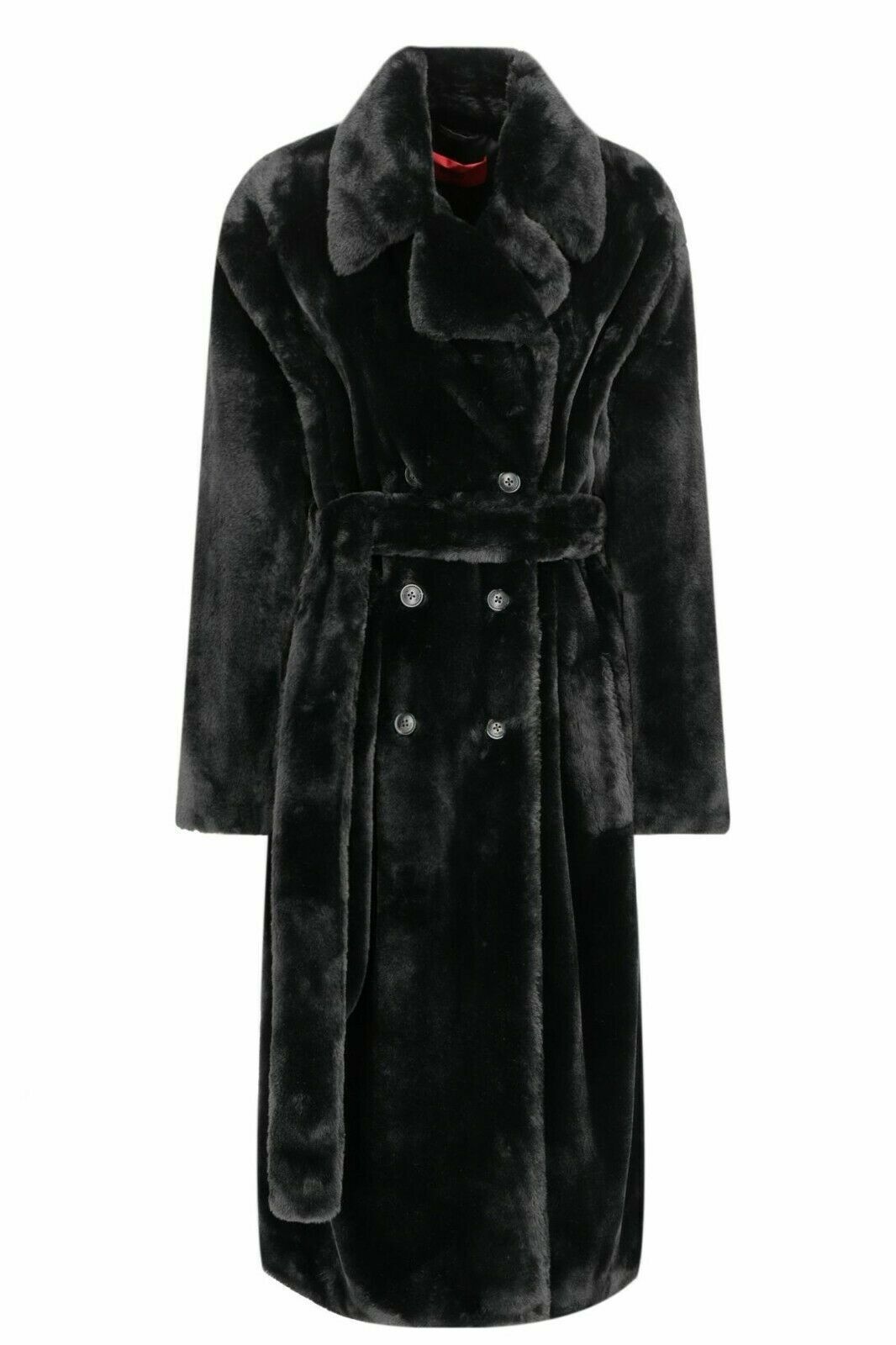Fur Belted Coat