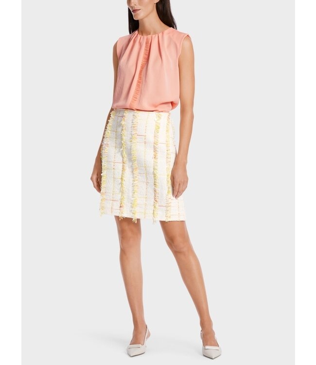 MARC CAIN Skirt with Fringes